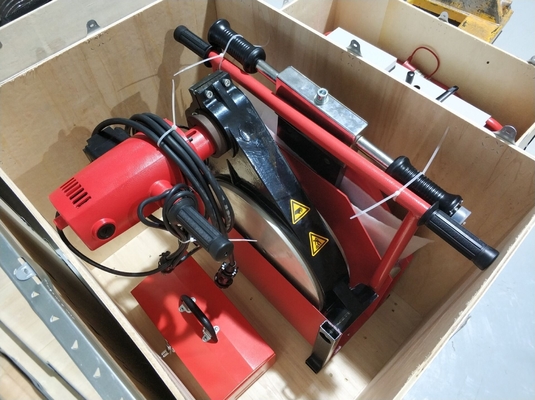 آلة لحام الانصهار شبه الأوتوماتيكية لأنابيب 90-315 مم HDPE