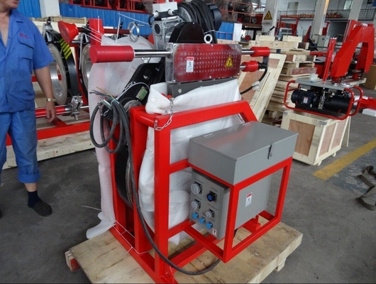 HDPE الهيدروليكية آلة لحام الانصهار بعقب 380V 630MM