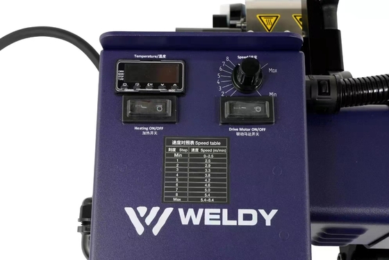 WGW 300 Weldy Hdpe ماكينة لحام غشاء أرضي ساخن آسفين 0.5-8.5m / Min
