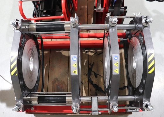 آلة لحام الانصهار 315 مم ، سخان توصيل أنابيب Hdpe عالي الدقة