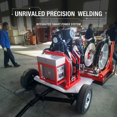 PVDF Plastic Pipe Butt Fusion Welder 160mm | ISO Certified Manual