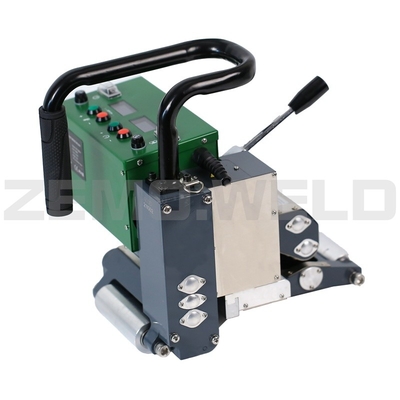 3MM 1800W غشاء أرضي ساخن آسفين لحام الرقمية PEAD 12CM التداخل