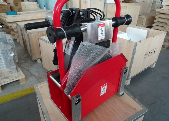 2 بوصة آلة لحام البلاستيك الحراري HDPE الأنابيب الانصهار بعقب شبه التلقائي