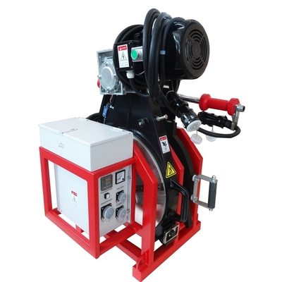 18 "HDPE بعقب الانصهار آلة لحام 415V 60HZ بولي الأنابيب لحام الانصهار