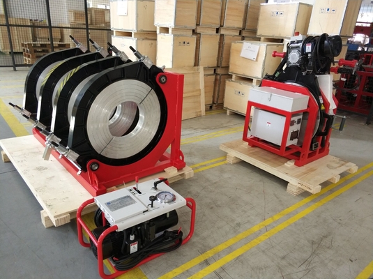 380V 36''IPS HDPE Thermofusion Machine 1360KG شبه أوتوماتيكية