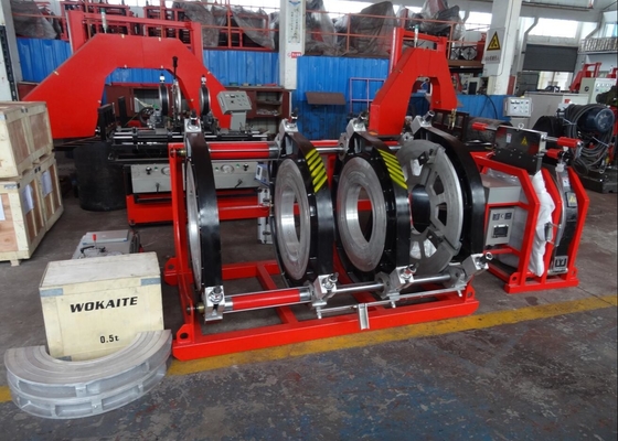 40 بوصة IPS HDPE بعقب ماكينة لحام بالصهر موصل 415 فولت 270 درجة أنبوب PE