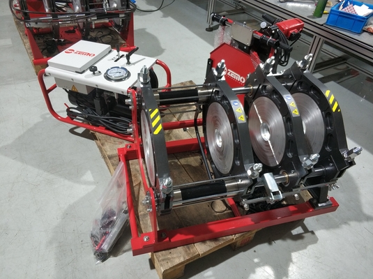 220V HDPE بعقب آلة لحام الانصهار ، IPS 14 "آلة لحام هيدروليكي Hdpe