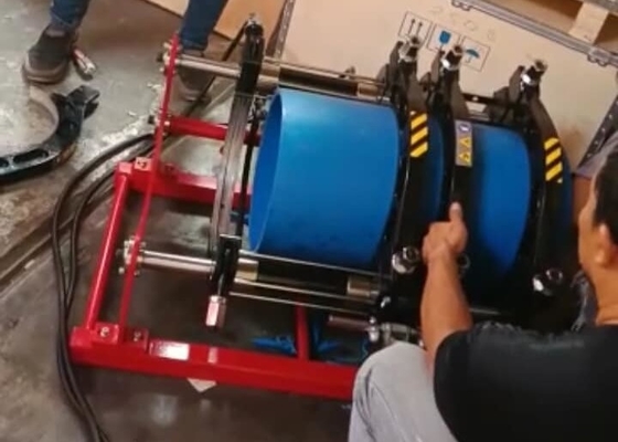 IPS12 "HDPE Butt Fusion Welding Machine 6.3Mpa مع شهادة SGS