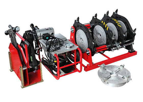 200M Hdpe الأنابيب المشتركة آلة 200M ، ISO بعقب آلة لحام الانصهار
