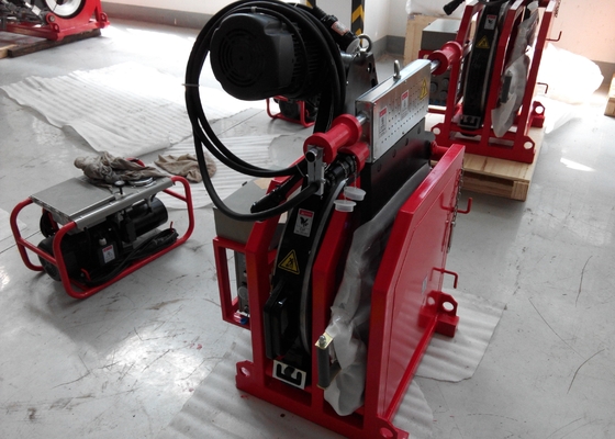 800MM 415V الهيدروليكية بعقب لحام 16Mpa بولي فيوجن لحام ISO