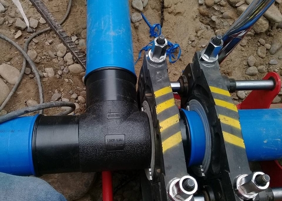110 فولت 60 هرتز دليل Hdpe الانصهار لحام CE المعتمدة سهل التشغيل
