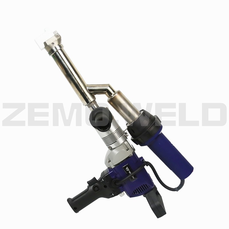 WELDY Booster EX3 PVC البلاستيك رود باليد آلة لحام البلاستيك الطارد 2.5KG / H.