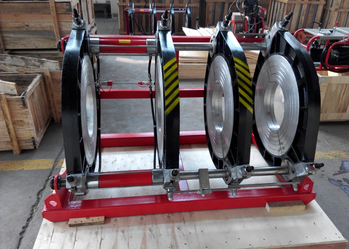 450MM 380V الهيدروليكية بعقب آلة لحام الانصهار ل PE100 أنابيب المياه أو الغاز
